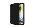 Funda Silicona Líquida Ultra Suave para Samsung Galaxy A04s color Negra