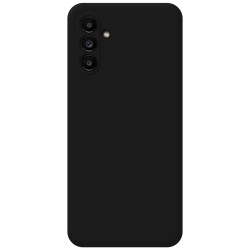 Funda Silicona Líquida Ultra Suave para Samsung Galaxy A04s color Negra 2