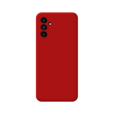 Funda Silicona Líquida Ultra Suave para Samsung Galaxy A04s color Roja