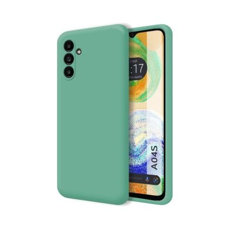 Funda Silicona Líquida Ultra Suave para Samsung Galaxy A04s color Verde