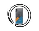 Personaliza tu Funda Colgante Transparente para Samsung Galaxy A04s con Cordon Negro Dibujo Personalizada