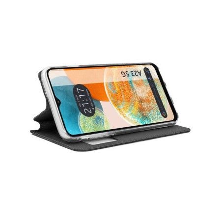Funda Libro Soporte con Ventana para Samsung Galaxy A23 5G color Negra