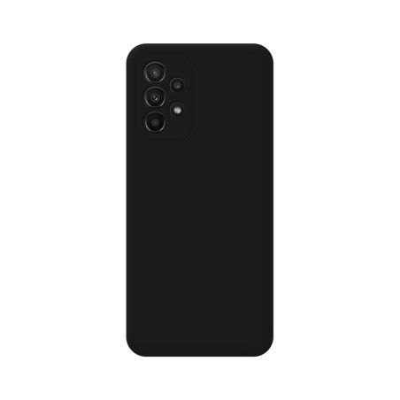 Funda Silicona Líquida Ultra Suave para Samsung Galaxy A23 5G color Negra