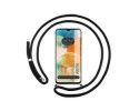 Funda Colgante Transparente para Samsung Galaxy A23 5G con Cordon Negro