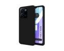 Funda Silicona Líquida Ultra Suave para Vivo Y35 / Y22s color Negra