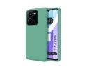Funda Silicona Líquida Ultra Suave para Vivo Y35 / Y22s color Verde