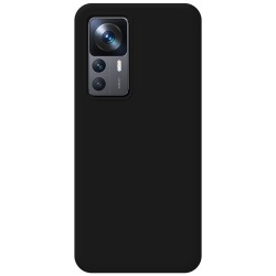 Funda Silicona Líquida Ultra Suave para Xiaomi 12T / 12T Pro 5G color Negra 2