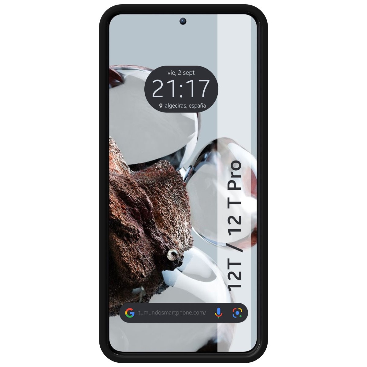 Funda Silicona Líquida Ultra Suave para Xiaomi 12T / 12T Pro 5G color Negra