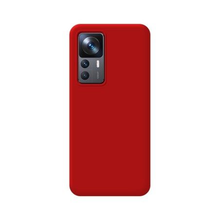 Funda Silicona Líquida Ultra Suave para Xiaomi 12T / 12T Pro 5G color Roja