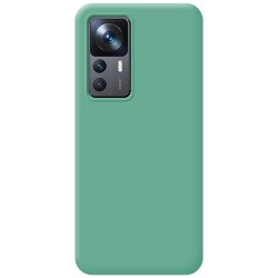 Funda Silicona Líquida Ultra Suave para Xiaomi 12T / 12T Pro 5G color Verde 2