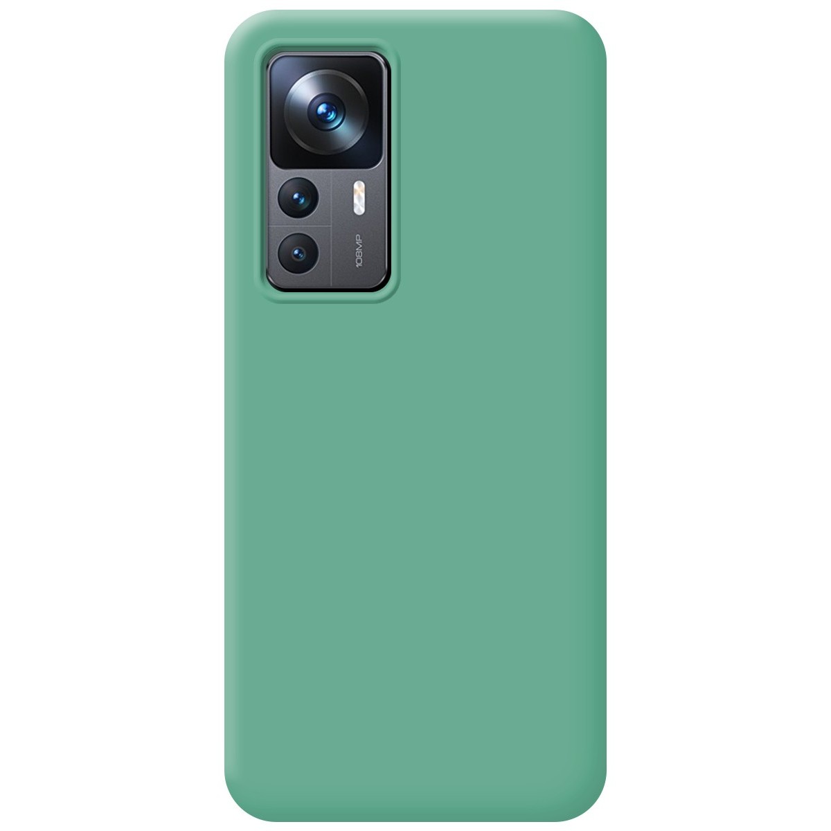 Funda Silicona Líquida Ultra Suave para Xiaomi 12T / 12T Pro 5G color Verde