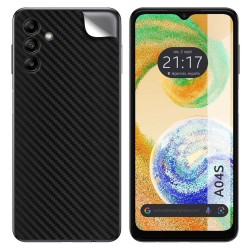 Pegatina Vinilo Autoadhesiva Textura Carbono para Samsung Galaxy A04s