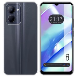 Funda Silicona Gel TPU Transparente para Realme C33