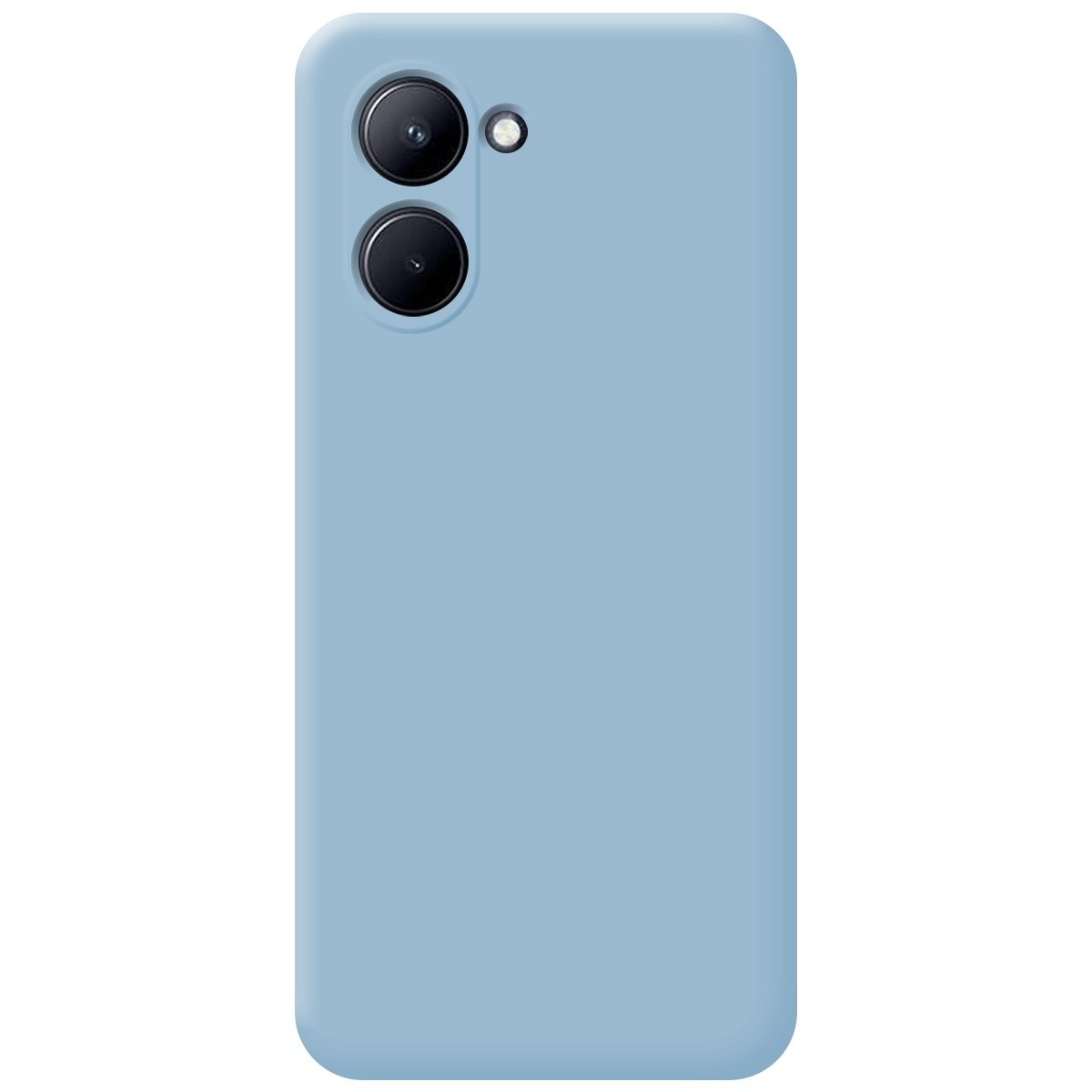 Funda Silicona Líquida Ultra Suave para Realme C33 color Azul