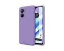 Funda Silicona Líquida Ultra Suave para Realme C33 color Morada