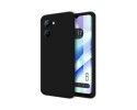 Funda Silicona Líquida Ultra Suave para Realme C33 color Negra