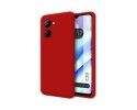 Funda Silicona Líquida Ultra Suave para Realme C33 color Roja