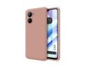 Funda Silicona Líquida Ultra Suave para Realme C33 color Rosa