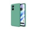 Funda Silicona Líquida Ultra Suave para Realme C33 color Verde