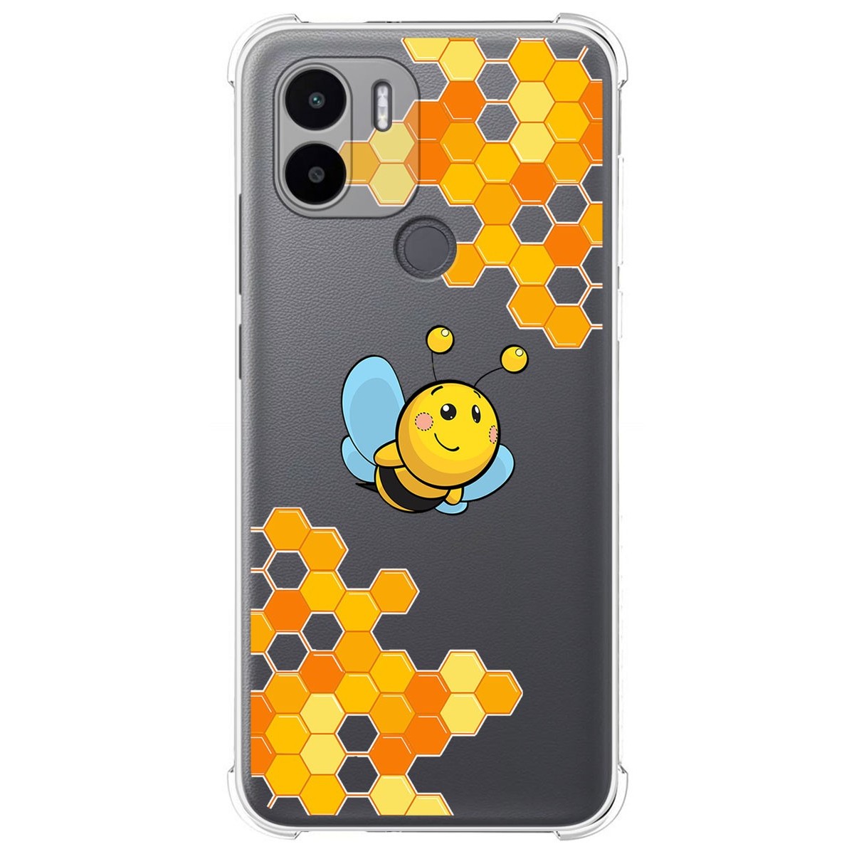 Funda Silicona Antigolpes para Xiaomi Redmi A1 Plus diseño Abeja Dibujos