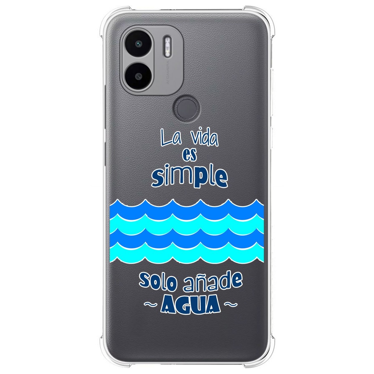 Funda Silicona Antigolpes para Xiaomi Redmi A1 Plus diseño Agua Dibujos