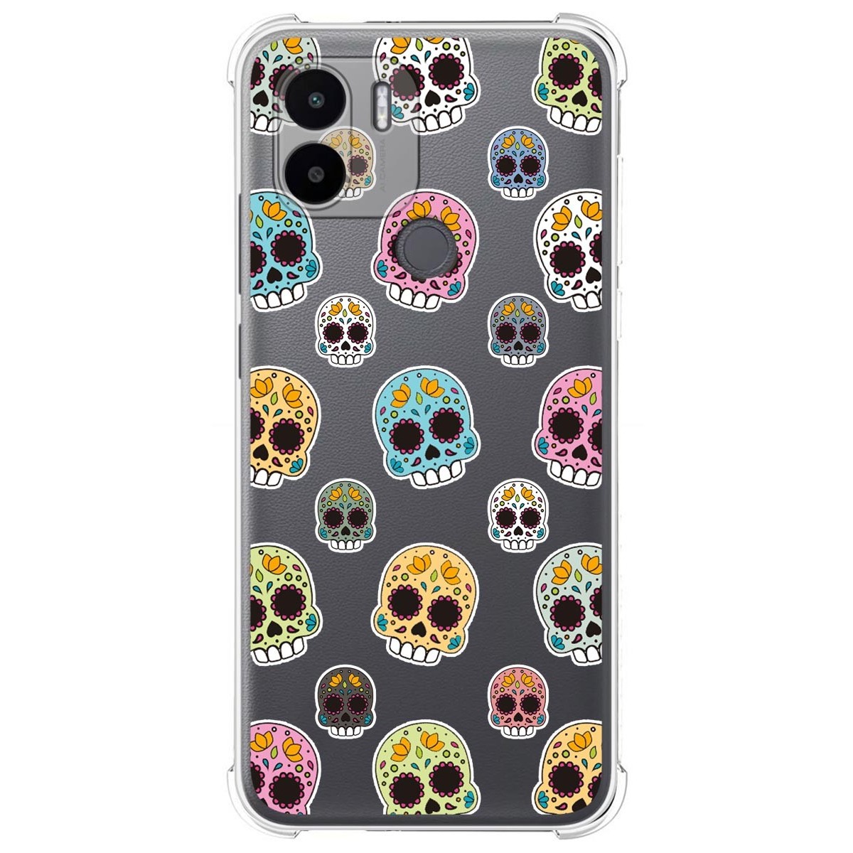 Funda Silicona Antigolpes para Xiaomi Redmi A1 Plus diseño Catrina Dibujos