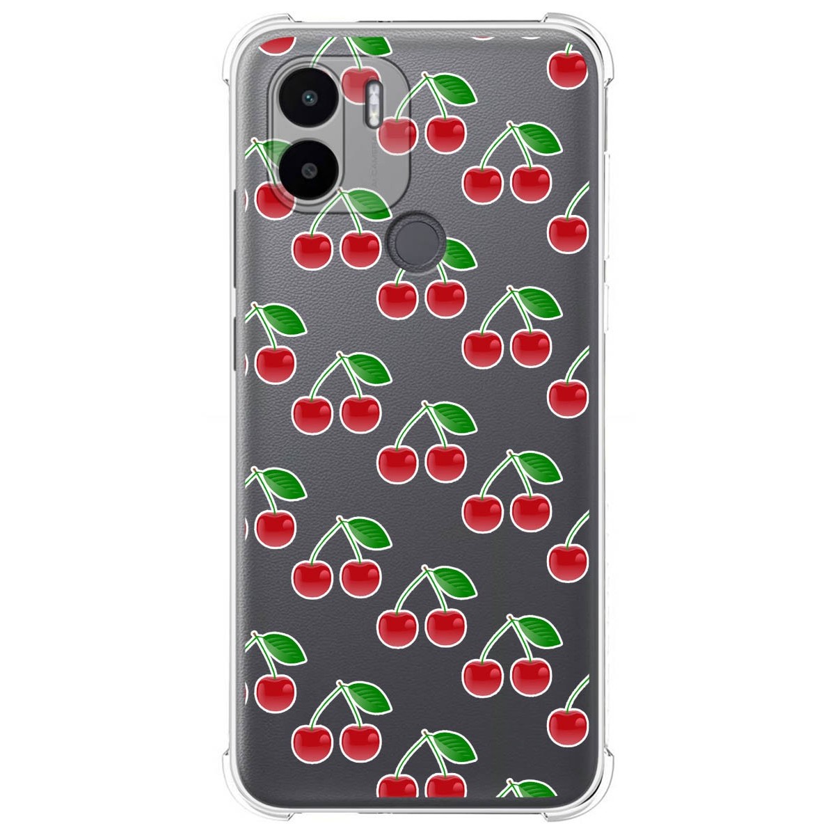 Funda Silicona Antigolpes para Xiaomi Redmi A1 Plus diseño Cerezas Dibujos