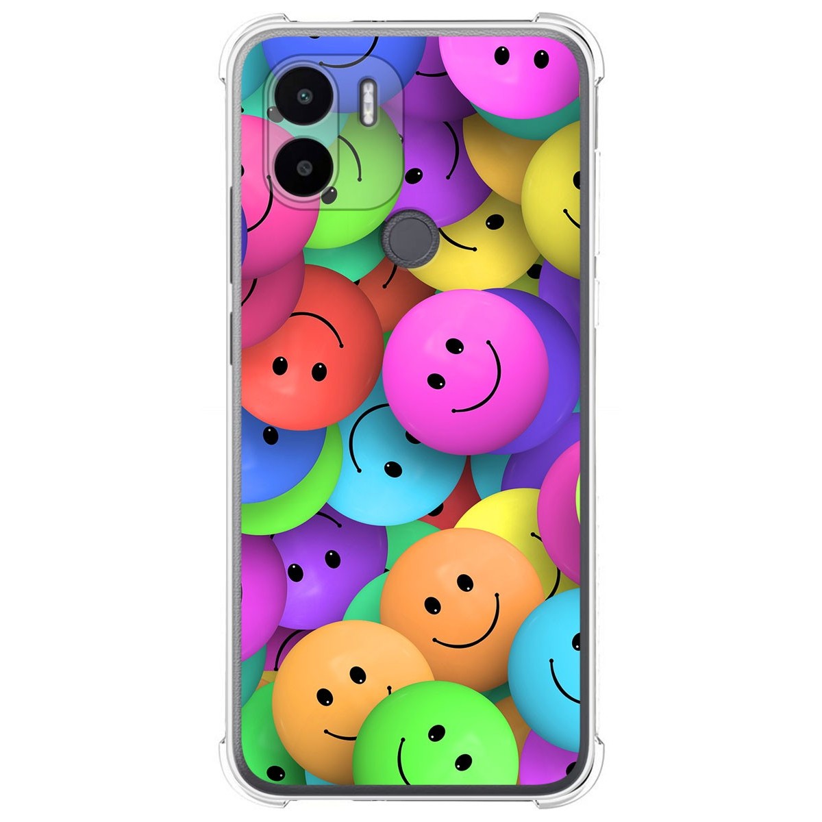 Funda Silicona Antigolpes para Xiaomi Redmi A1 Plus diseño Smile Dibujos