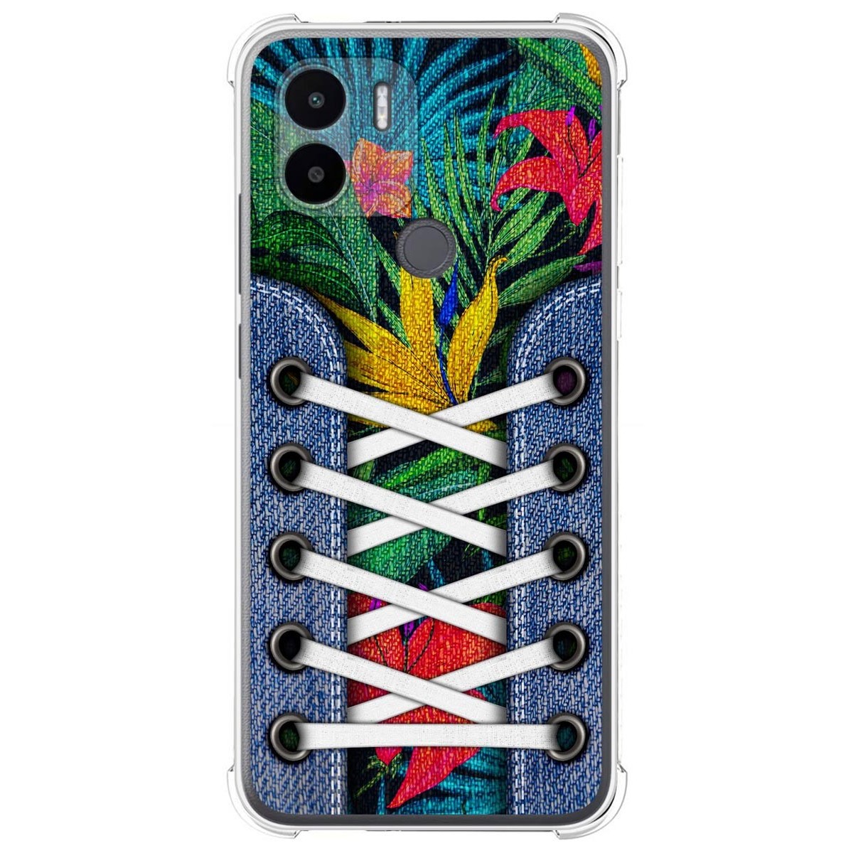 Funda Silicona Antigolpes para Xiaomi Redmi A1 Plus diseño Zapatillas 12 Dibujos