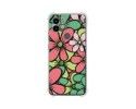 Funda Silicona Antigolpes para Xiaomi Redmi A1 Plus diseño Flores 02 Dibujos