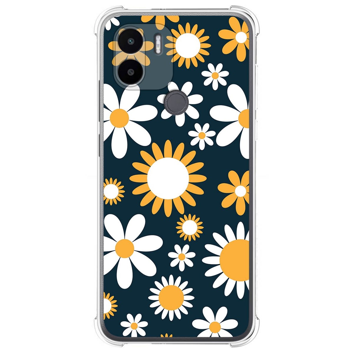 Funda Silicona Antigolpes para Xiaomi Redmi A1 Plus diseño Flores 08 Dibujos