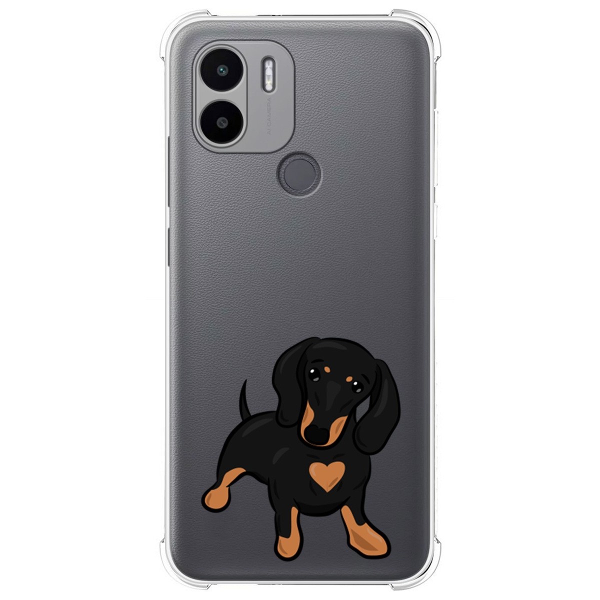 Funda Silicona Antigolpes para Xiaomi Redmi A1 Plus diseño Perros 04 Dibujos