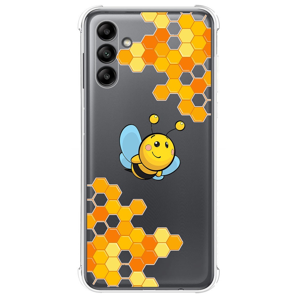 Funda Silicona Antigolpes para Samsung Galaxy A04s diseño Abeja Dibujos