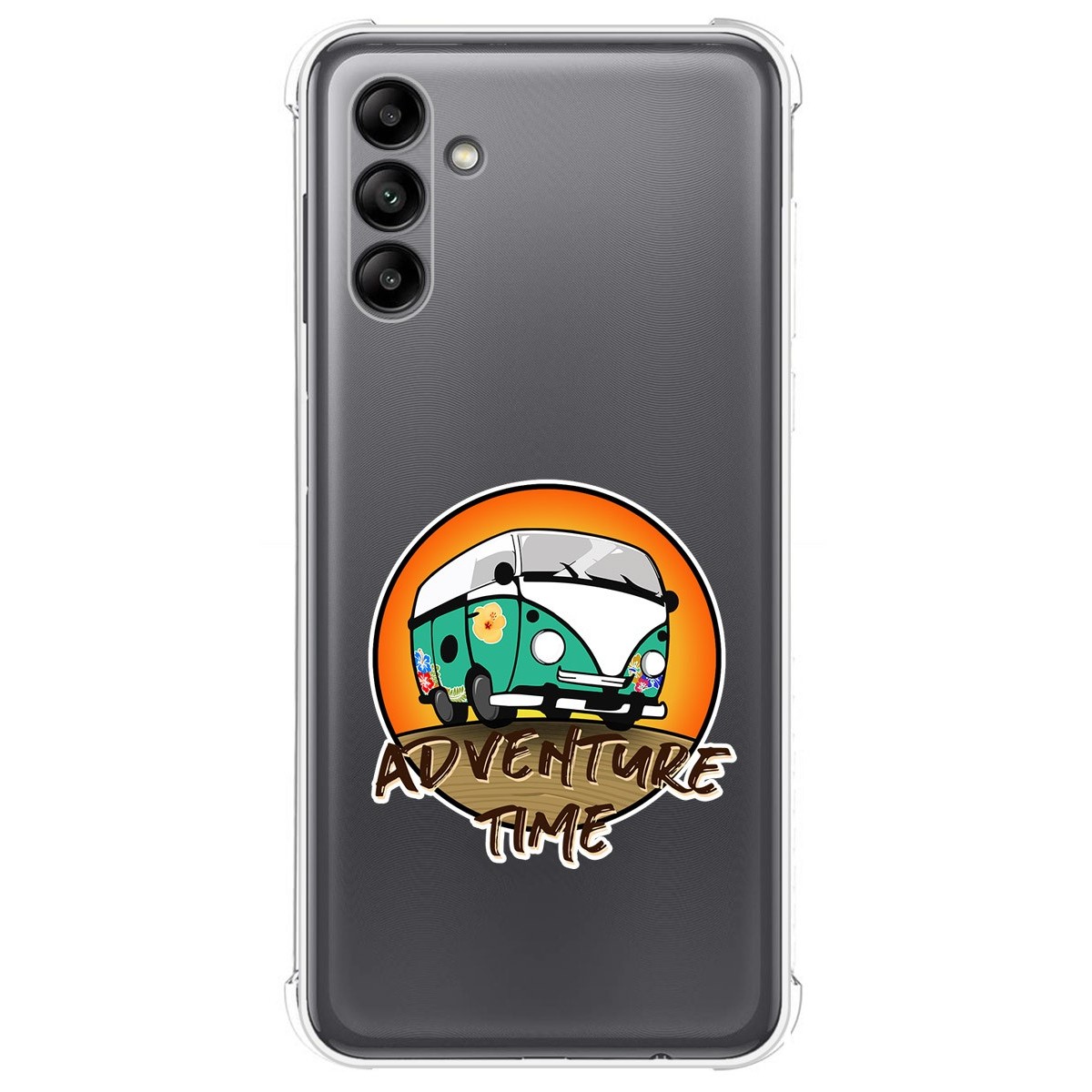 Funda Silicona Antigolpes para Samsung Galaxy A04s diseño Adventure Time Dibujos