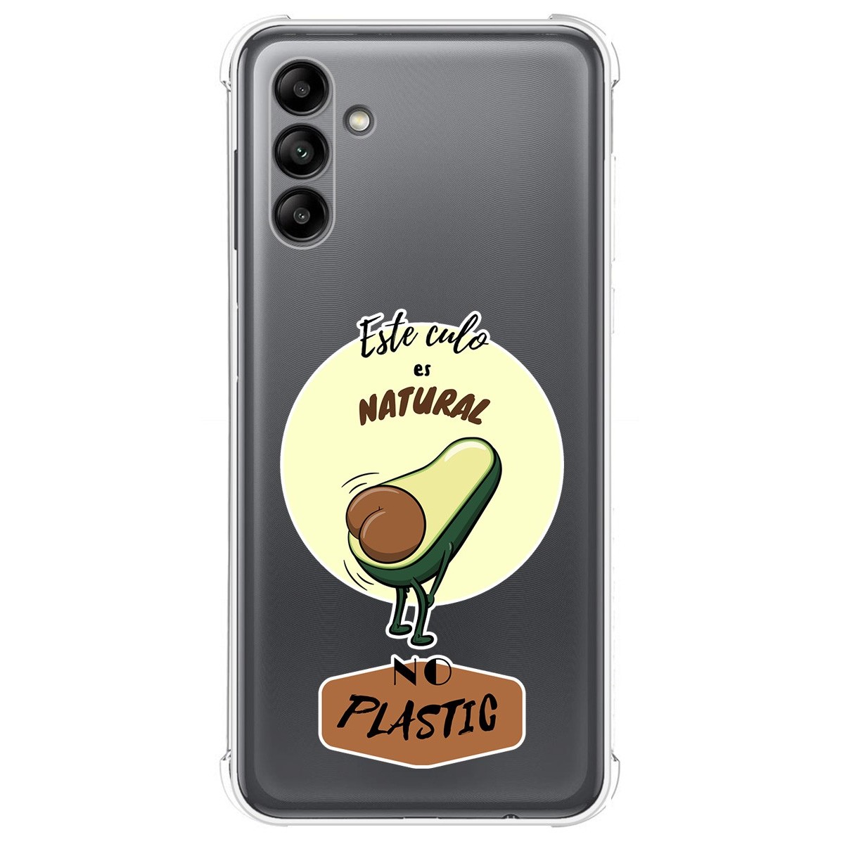 Funda Silicona Antigolpes para Samsung Galaxy A04s diseño Culo Natural Dibujos