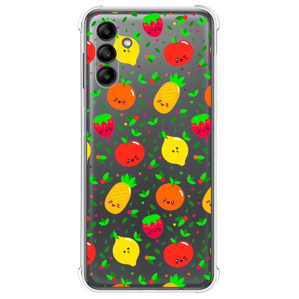 Funda Silicona Antigolpes para Samsung Galaxy A04s diseño Frutas 01 Dibujos