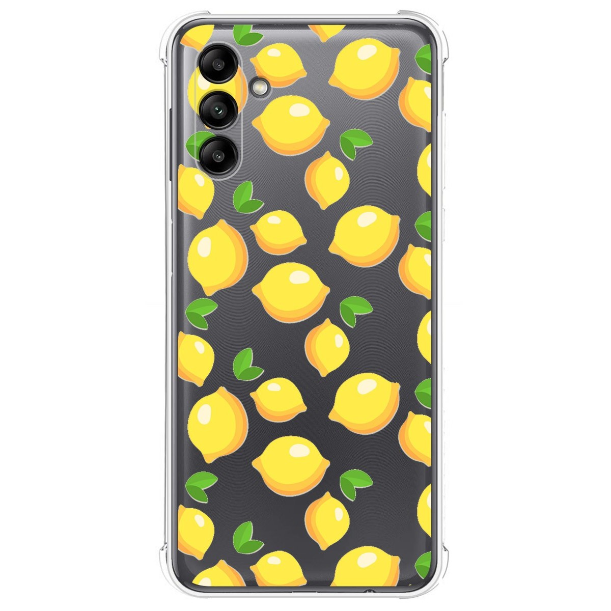 Funda Silicona Antigolpes para Samsung Galaxy A04s diseño Limones Dibujos