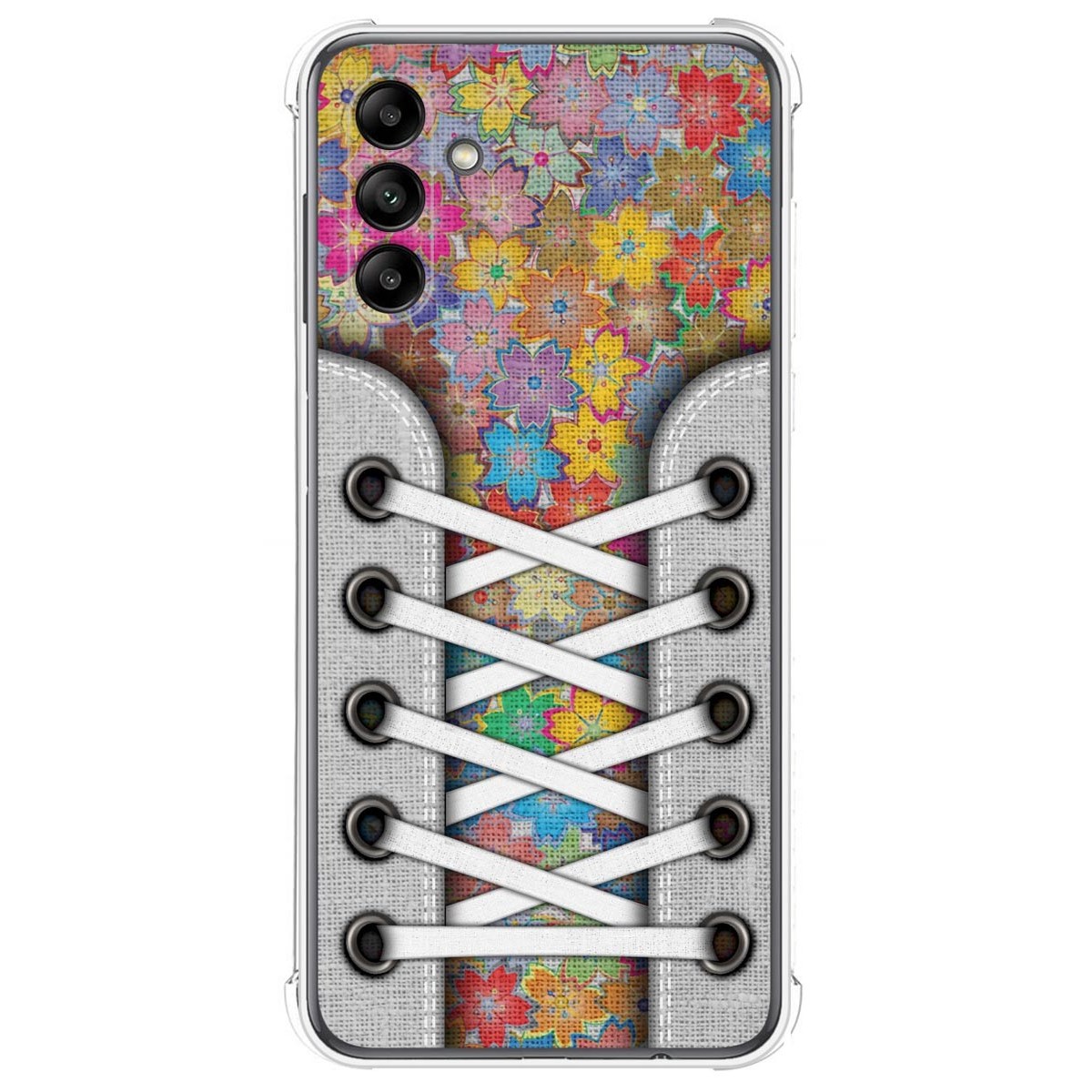 Funda Silicona Antigolpes para Samsung Galaxy A04s diseño Zapatillas 05 Dibujos