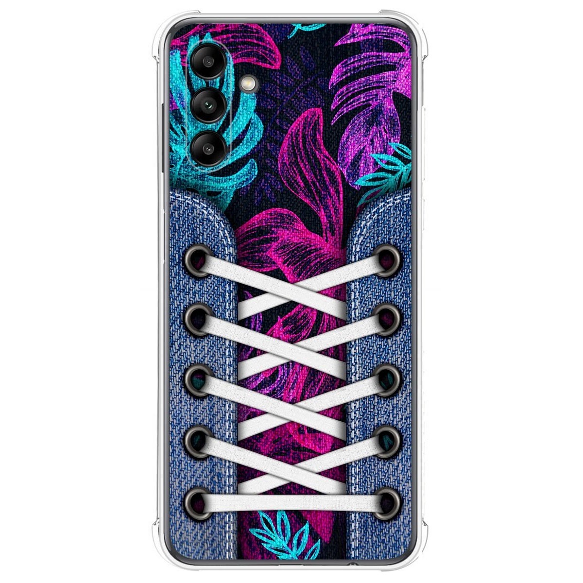 Funda Silicona Antigolpes para Samsung Galaxy A04s diseño Zapatillas 07 Dibujos