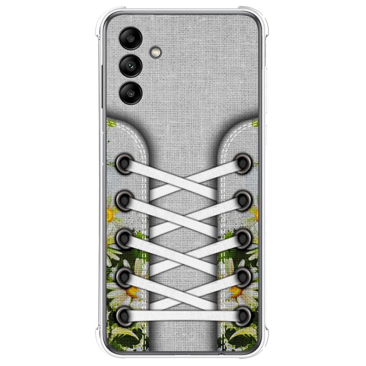 Funda Silicona Antigolpes para Samsung Galaxy A04s diseño Zapatillas 08 Dibujos