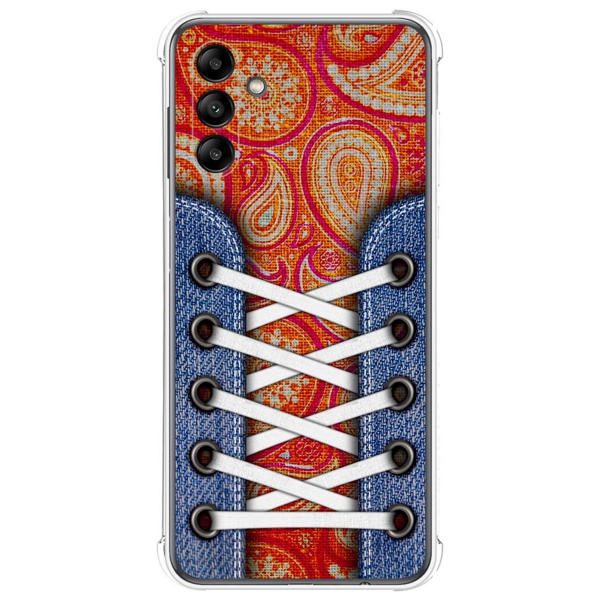 Funda Silicona Antigolpes para Samsung Galaxy A04s diseño Zapatillas 10 Dibujos