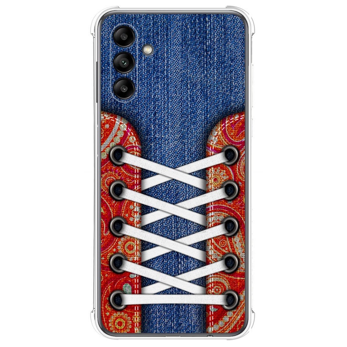 Funda Silicona Antigolpes para Samsung Galaxy A04s diseño Zapatillas 11 Dibujos