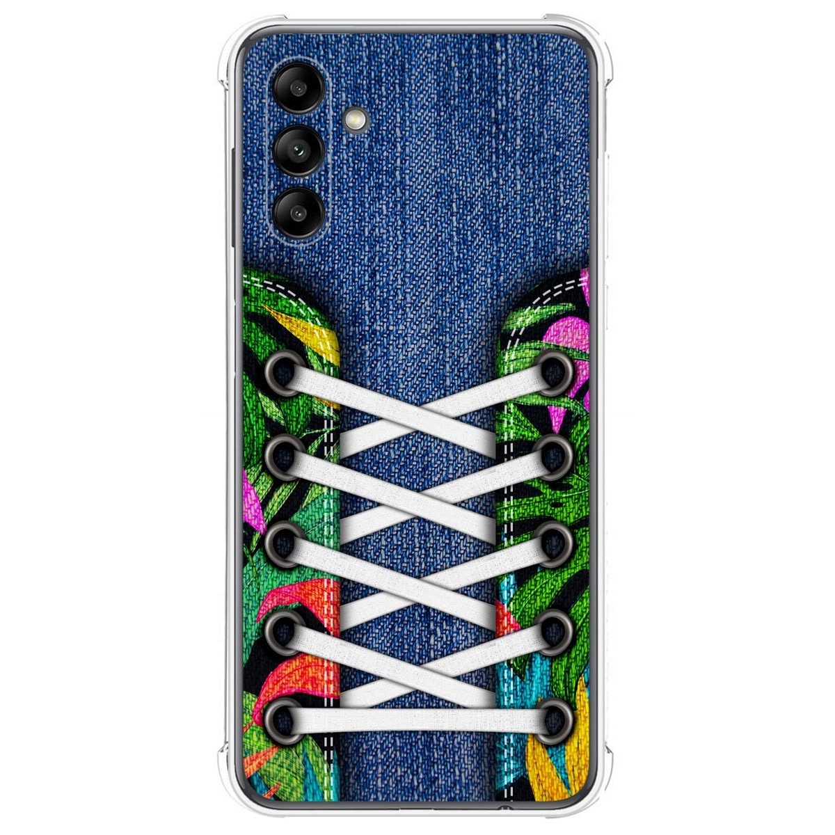 Funda Silicona Antigolpes para Samsung Galaxy A04s diseño Zapatillas 13 Dibujos