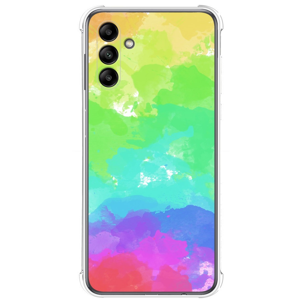 Funda Silicona Antigolpes para Samsung Galaxy A04s diseño Acuarela 03 Dibujos