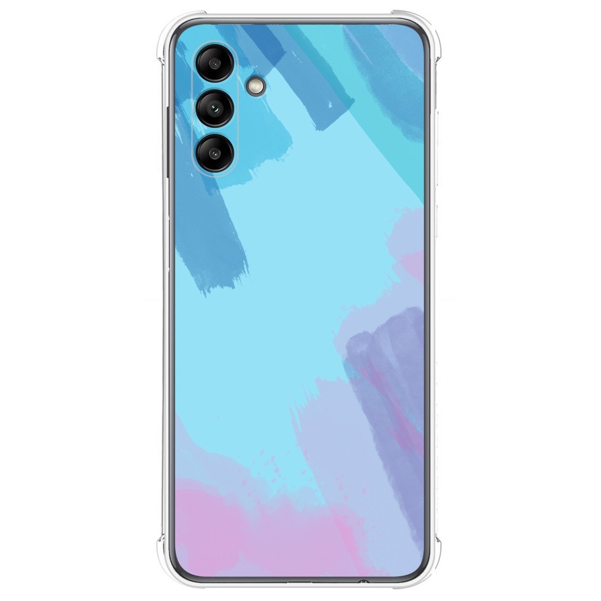 Funda Silicona Antigolpes para Samsung Galaxy A04s diseño Acuarela 10 Dibujos