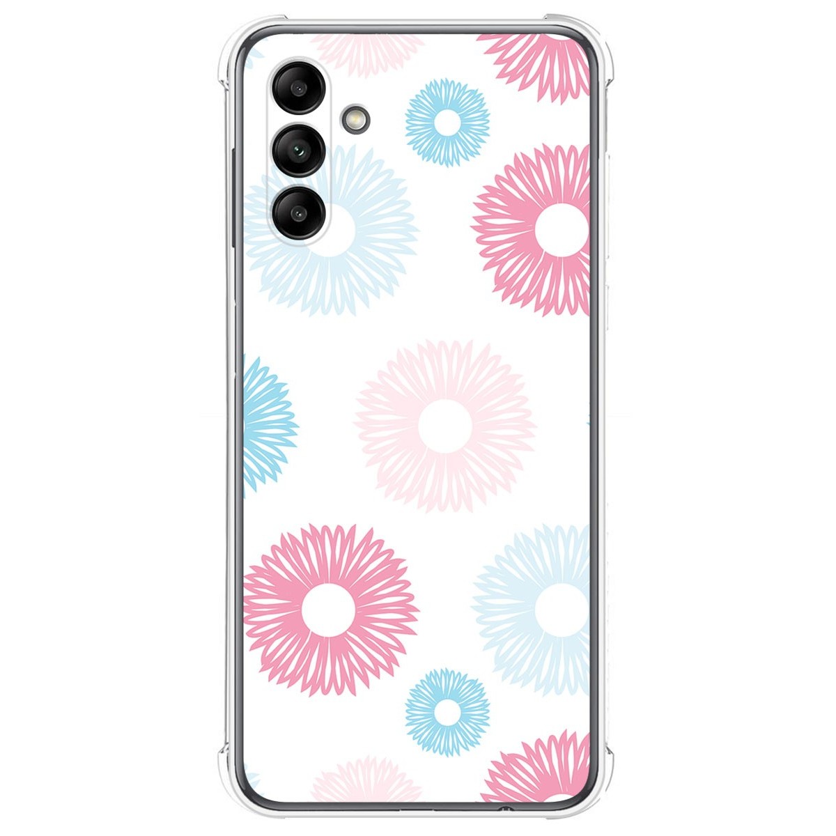 Funda Silicona Antigolpes para Samsung Galaxy A04s diseño Flores 06 Dibujos