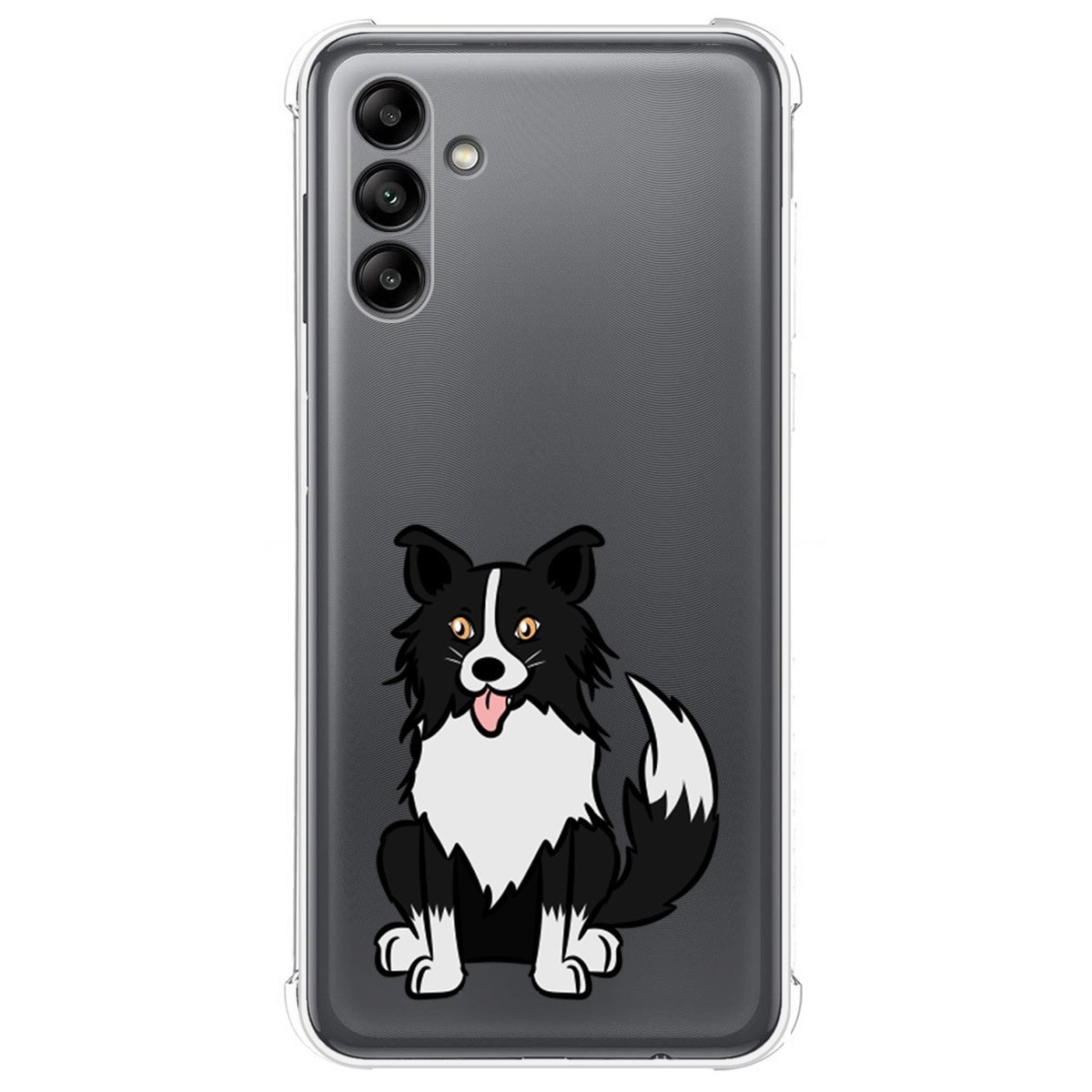 Funda Silicona Antigolpes para Samsung Galaxy A04s diseño Perros 01 Dibujos