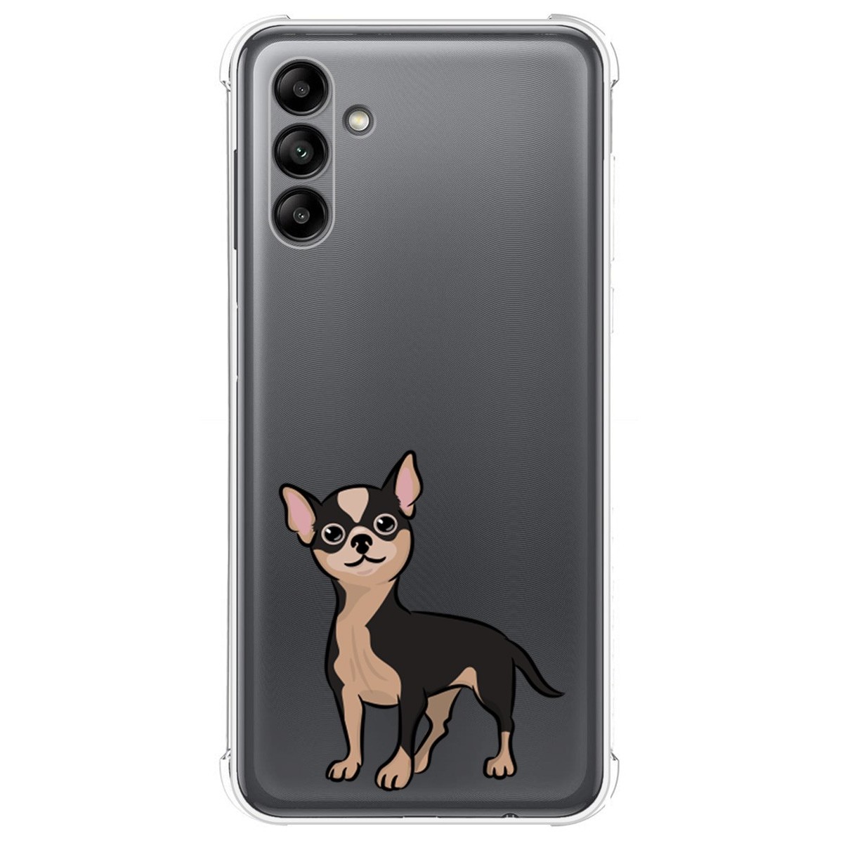 Funda Silicona Antigolpes para Samsung Galaxy A04s diseño Perros 05 Dibujos