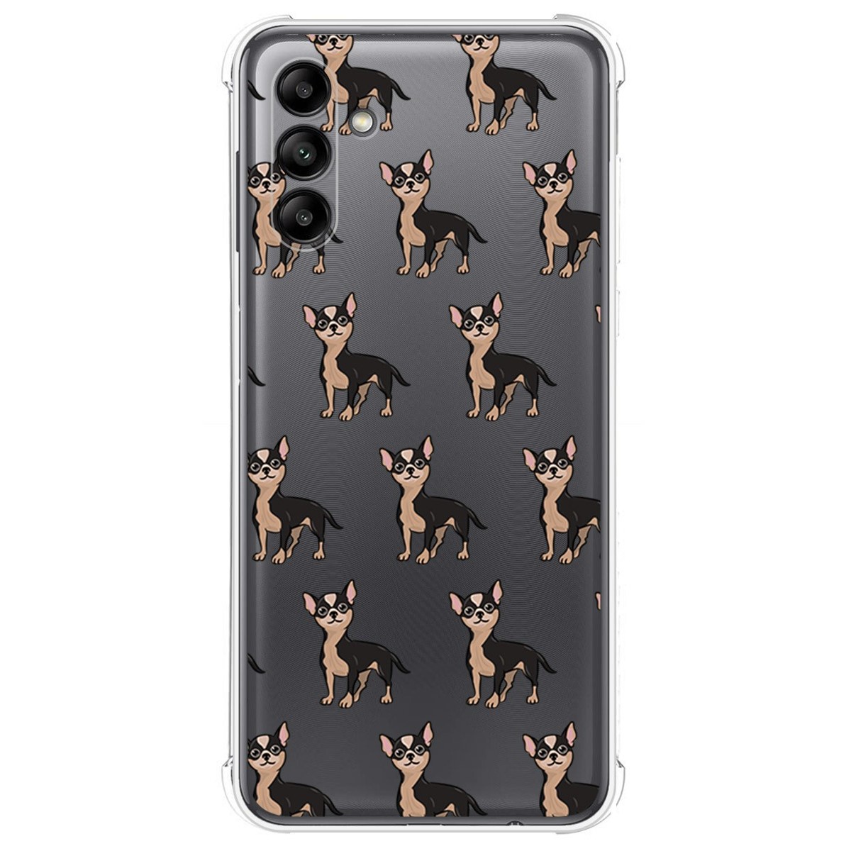 Funda Silicona Antigolpes para Samsung Galaxy A04s diseño Perros 11 Dibujos