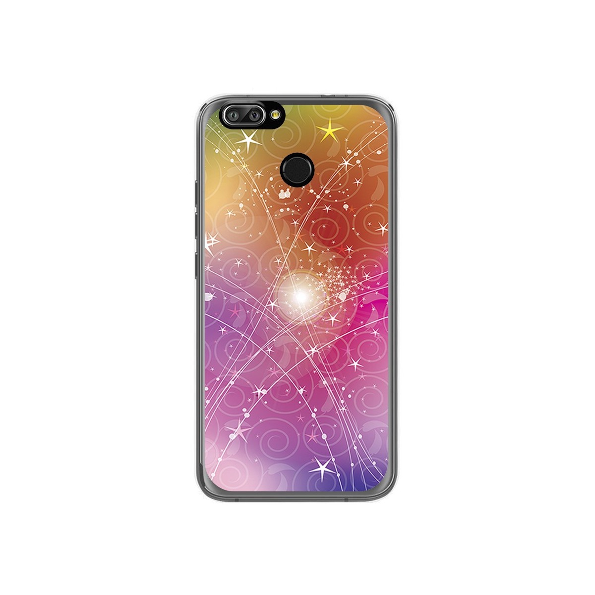 Funda Gel Tpu para Oukitel U22 Diseño Abstracto Dibujos